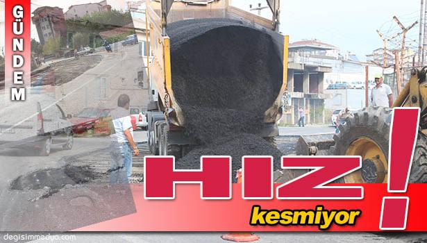 EREĞLİ BELEDİYESİ ASFALTLAMA ÇALIŞMALARINI SÜRDÜRÜYOR...