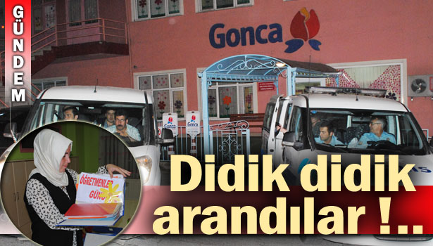 KREŞTEKİ 12 SAATLİK ARAMADA ÖĞRENCİLERİN EL İŞİ ÇALIŞMALARI BİLE İNCELENMİŞ...