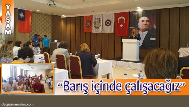 ROTARY KULÜP KAMPA KATILDI