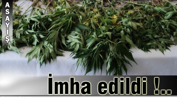 UYUŞTURUCU OPERASYONU !..