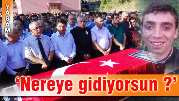 MADENCİYE GÖZÜ YAŞLI VEDA...