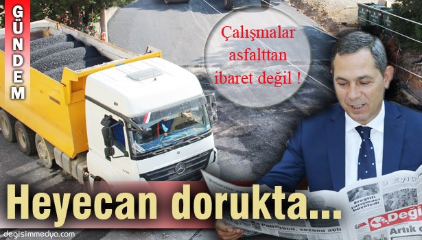 HEM ASFALT, HEM YAYALAŞTIRMA, HEM DE...