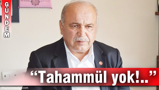 YORULMAZ, SON GÜNLERDE YAŞANAN TERÖR OLAYLARINA TEPKİ GÖSTERDİ