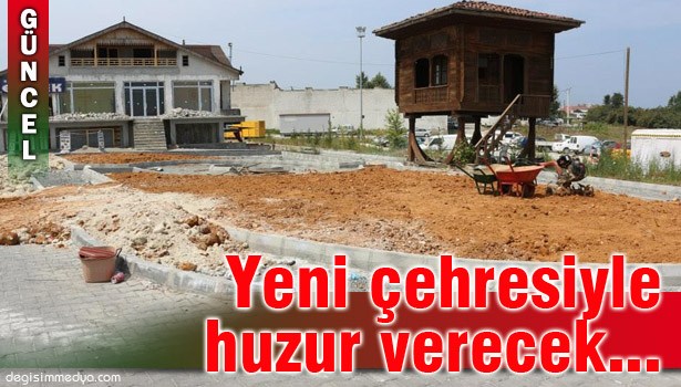 PEYZAJ ÇALIŞMALARI SÜRÜYOR