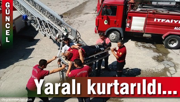 İTFAİYE'DEN YARALI KURTARMA TATBİKATI