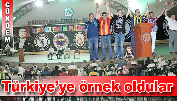 RENKLERİN KARDEŞLİĞİ BİR İLK'E İMZA ATTI