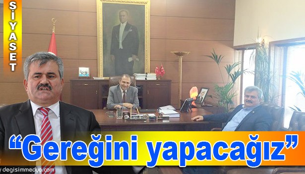 ÇATUROĞLU, "ZONGULDAK'TA ERKEN SEÇİME HAZIRIZ"