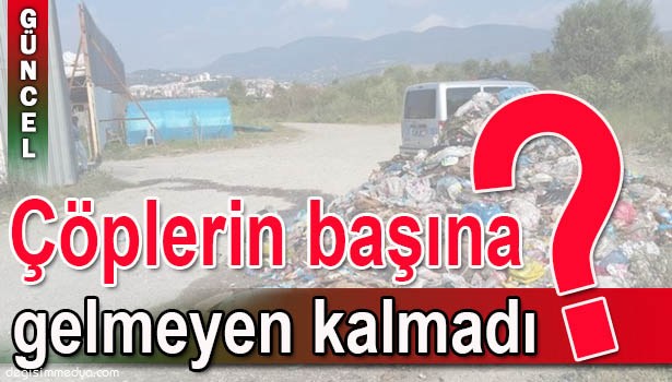 BELEDİYE SOKAKTAN TOPLADIĞI ÇÖPLERİ YİNE SOKAĞA DÖKTÜ