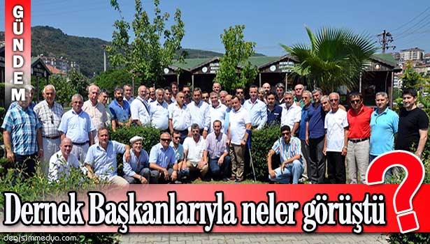 BAŞKAN UYSAL HAFTA SONUNU DERNEKLERE AYIRDI