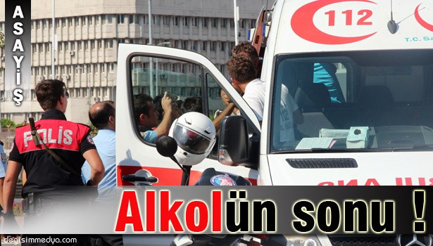 ALKOLLÜ ŞAHISLARIN BIÇAKLI KAVGASINI POLİS AYIRDI
