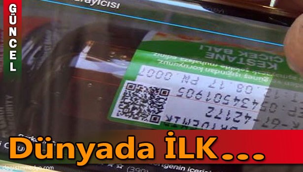 'KARE BARKOD' UYGULAMASI İLE TÜKETİCİ BALIN NASIL ÜRETİLDİĞİNİ GÖREBİLECEK