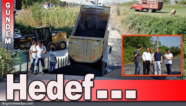 EREĞLİ BELEDİYESİNDE HEDEF 22-24 BİN TON ASFALT