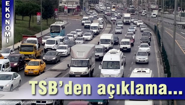 TSB'DEN TRAFİK SİGORTASIYLA İLGİLİ AÇIKLAMA...