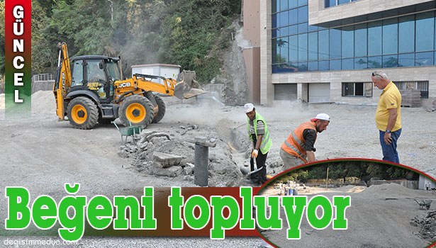 ÇEVRE DÜZENLEME ÇALIŞMALARI BEĞENİ TOPLUYOR