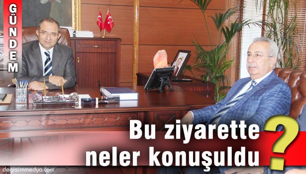 ZEKİ ÇAKAN'DAN VALİ KABAN'A ZİYARET...