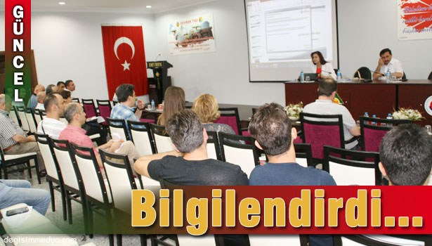 DEVREK TSO TARAFINDAN BİLGİLENDİRME TOPLANTISI DÜZENLENDİ