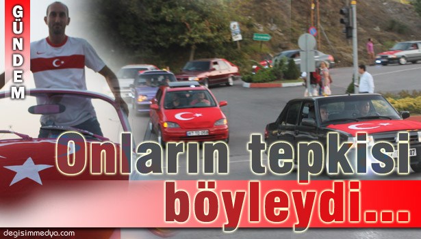 ZONGULDAK'TA TERÖRE TEPKİ KONVOYU ...