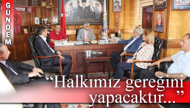 ÇAKAN GMİS'İ ZİYARET ETTİ