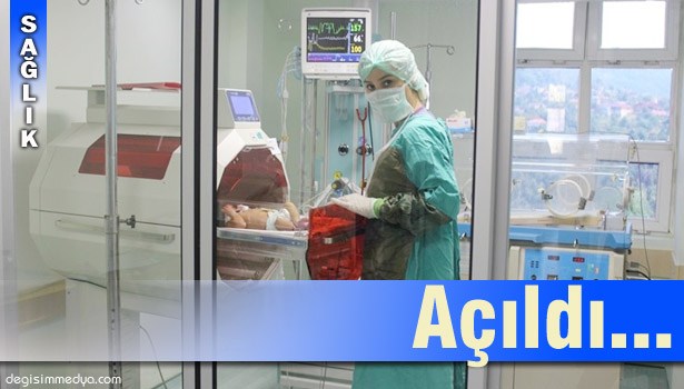 2.BASAMAK YENİ DOĞAN YOĞUN BAKIM ÜNİTESİ AÇILDI