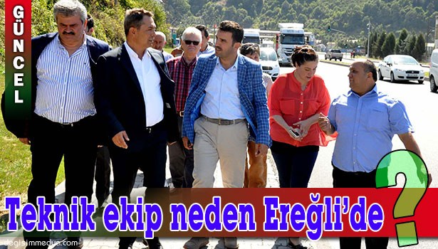 KARAYOLLARI, BAŞKAN UYSAL VE MİLLETVEKİLİ ÇATUROĞLU İLE İNCELEMELERDE BULUNDU