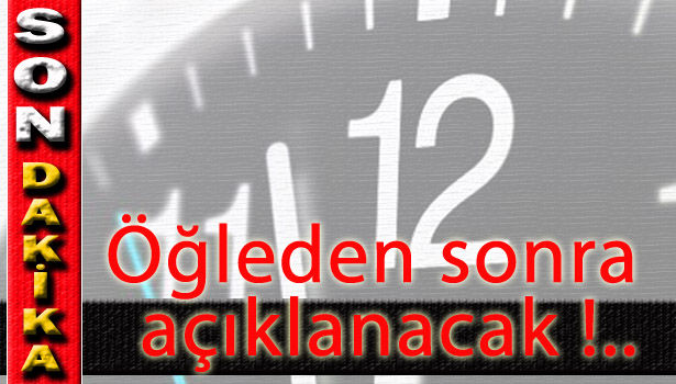 DAVUTOĞLU, YENİ HÜKÜMETİ ÖĞLEDEN SONRA AÇIKLAYACAK