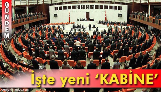 GEÇİCİ BAKANLAR KURULU'NU AÇIKLADI