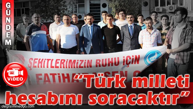 ŞEHİTLER İÇİN HELVA DAĞITTILAR...