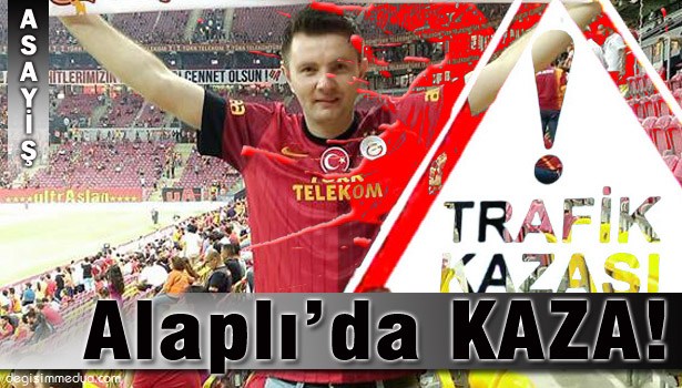 OTOMOBİL KAMYONLA ÇARPIŞTI !