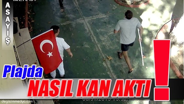 DONLA DENİZE GİRME KAVGASI: 1 YARALI