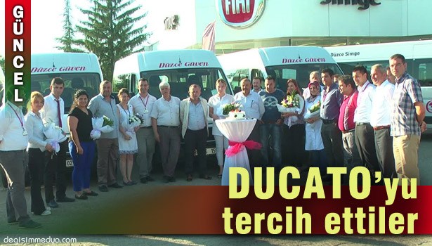 DUCATO İLE YENİLENİYOR
