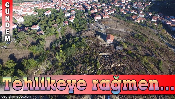 BİR MAHALLEYİ SAVAŞ DEĞİL HEYELAN YIKTI