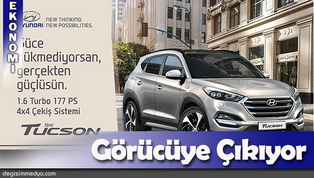YENİ HYUNDAİ TUCSON İDDİALI GELİYOR.