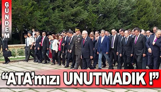 DEMİRTAŞ, ANITKABİR'İ ZİYARET ETTİ