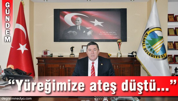 BAŞKAN TEKİN'DEN ŞEHİTLER İÇİN TAZİYE MESAJI