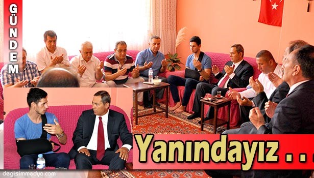 BAŞKAN HÜSEYİN UYSAL'DAN GAZİ SEZER'İ ZİYARET ETTİ