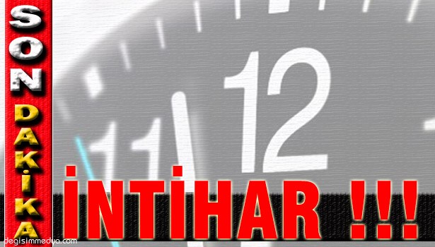 AV TÜFEĞİYLE İNTİHAR ETTİ !..