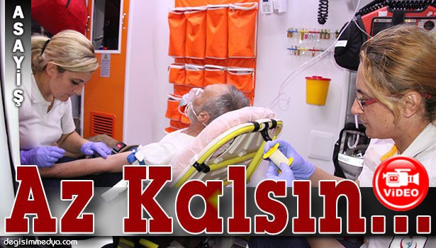 YANMAKTAN SON ANDA KURTARILDI