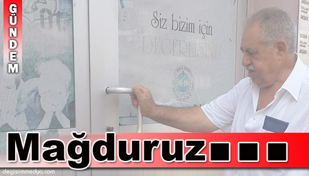 ASM'YE GELEN VATANDAŞLAR NÖBET MAĞDURU...