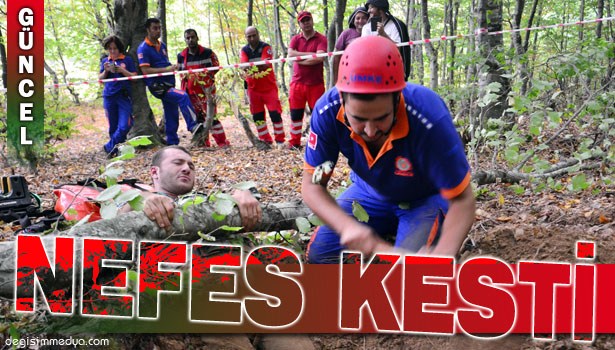 HEYELANDA MAHSUR KALANLAR İÇİN DAKİKALARLA YARIŞTILAR