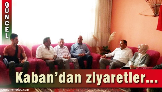 ŞEHİT AİLESİ VE GAZİLERE ZİYARET