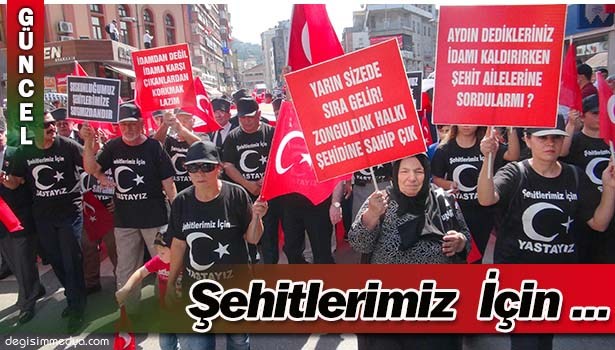 ŞEHİTLERE SAYGI MİTİNGİ...