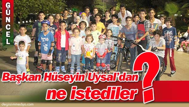 PATENCİ GENÇLER BAŞKANDAN PİST İSTEDİ