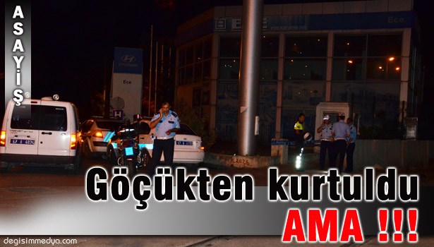 OTOMOBİLİN ÇARPTIĞI YAYA HAYATINI KAYBETTİ !..