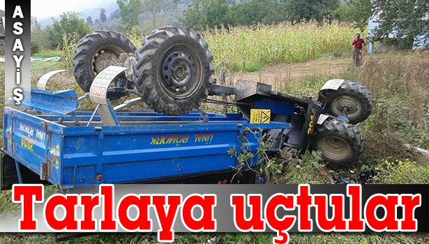 TARIM İŞÇİLERİ KAZA YAPTI: 3 YARALI