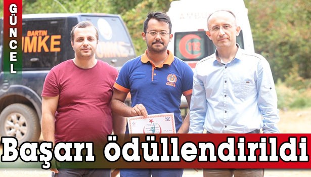 UMKE BÖLGE TATBİKATINA KATILANLARA SERTİFİKALARI VERİLDİ