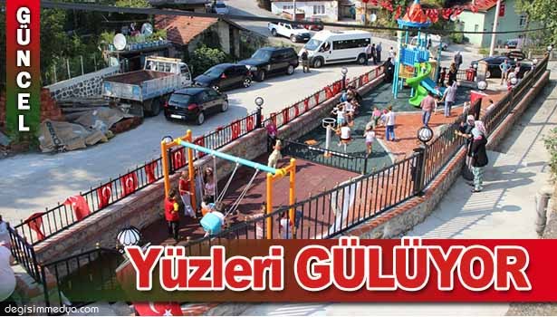 TERAKKİ MAHALLESİNDE ÇOCUK PARKI AÇILDI