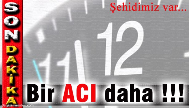 ŞEHİDİMİZ VAR...