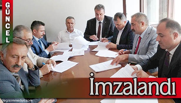 MTA TOPLU İŞ SÖZLEŞMESİ TÖRENLE İMZALANDI