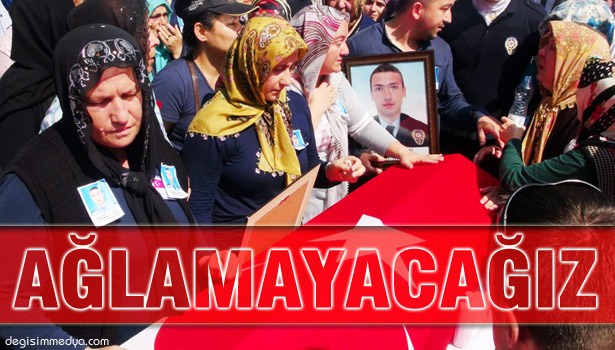 ŞEHİT POLİS ÇAĞDAŞ ARSLAN SON YOLCULUĞUNA UĞURLANDI