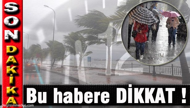 KURBAN BAYRAMI'NDA ŞEMSİYELERİNİZİ HAZIRLAYIN...